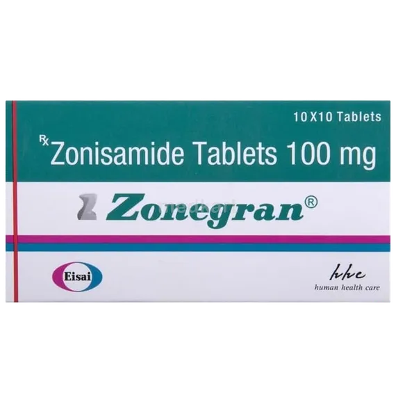 zonegran 100mg tablet 10's